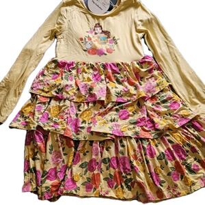 Little Sleepies‎ Disney Pricess Belle Dress Size 10 NWT